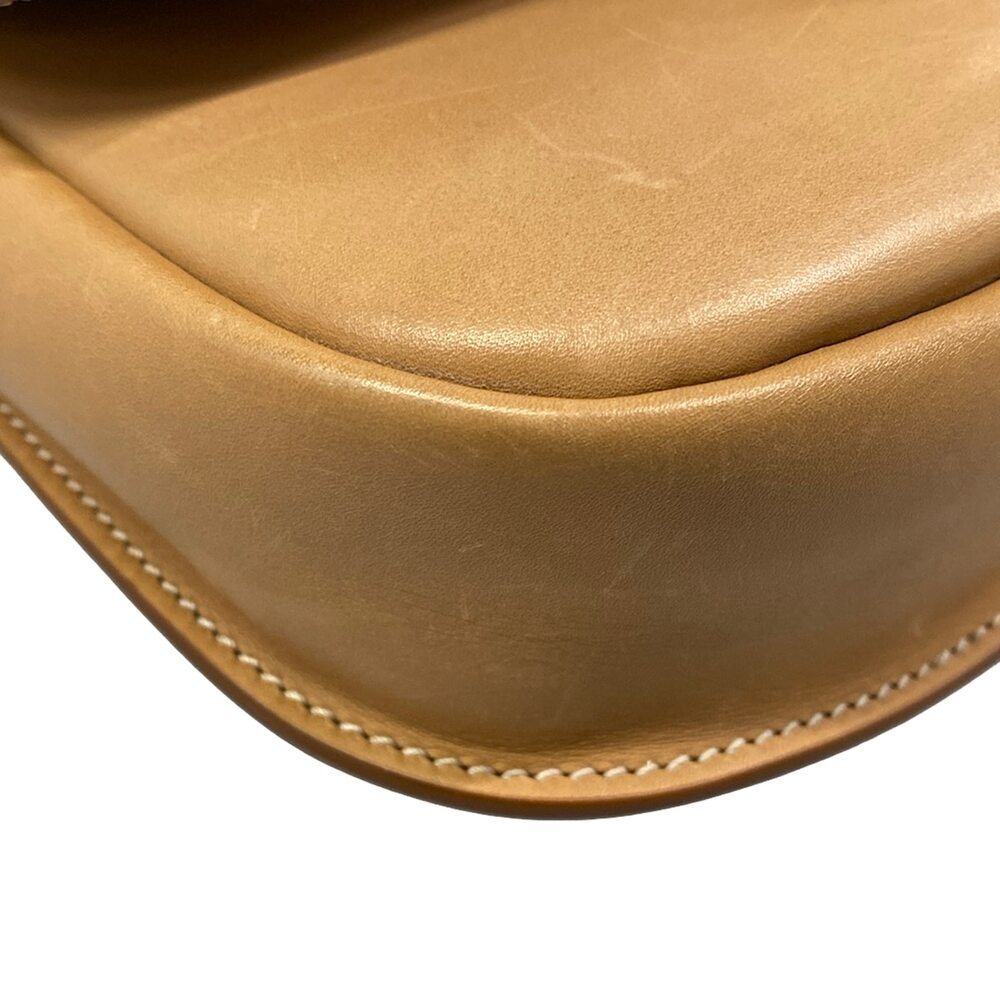 Saint Laurent PARIS Kaia Small Satchel Shoulder Bag 619740 Cream Light Brown - Picture 6 of 15
